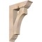 Ekena Millwork Westlake Traditional Smooth Bracket w/ Offset Brace, Douglas Fir, 7 1/2"W x 26"D x 38"H BKT0806X26X38WTL01SDF - alternate 1